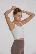 Estela Crop Top Stone